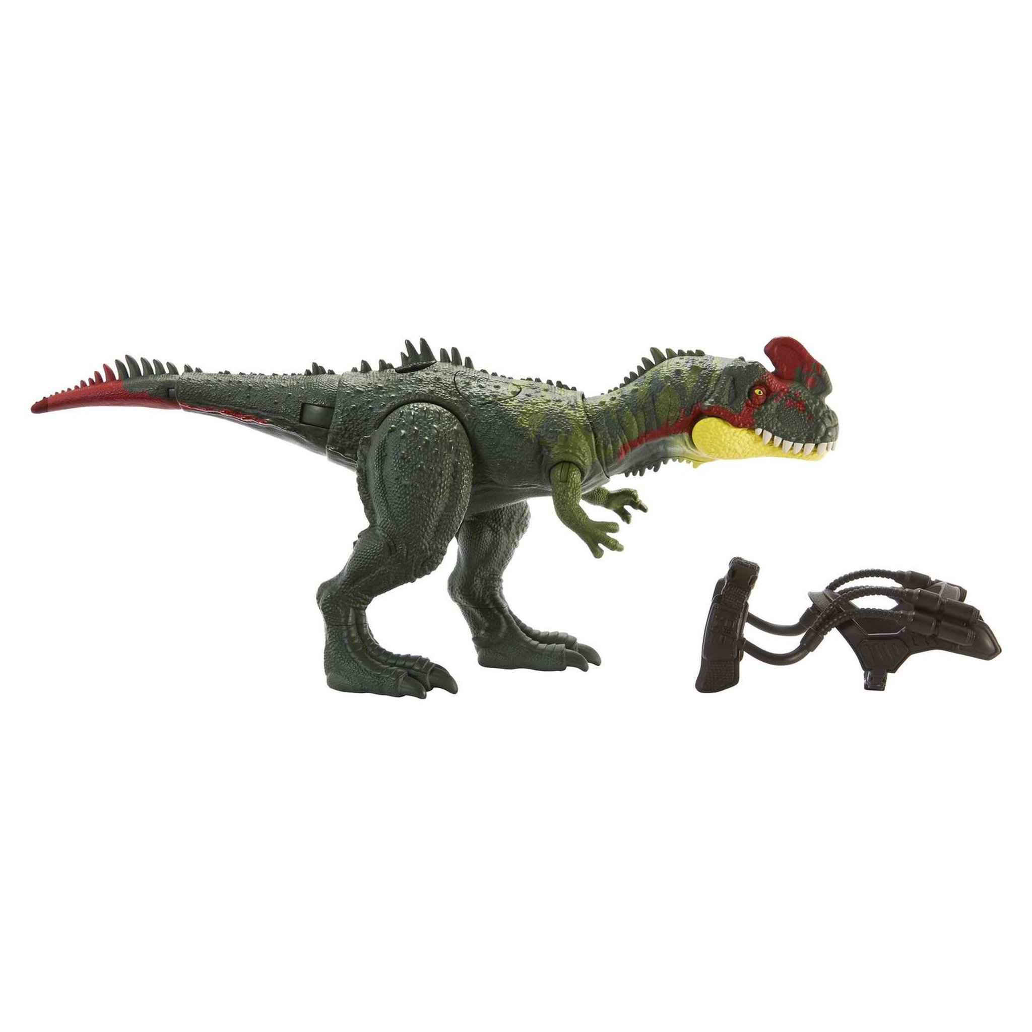 Voir la diapositive 2 : JURASSIC WORLD Figurine Méga Action Dinosaure Sinotyrannus - Jurassic World 