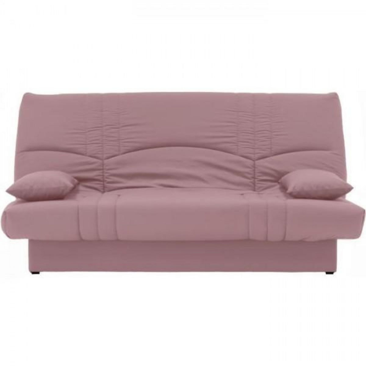 MARKET24 Banquette clic clac 3 places - Tissu rose - Style Contemporain - L 190 x P92 cm - DREAM