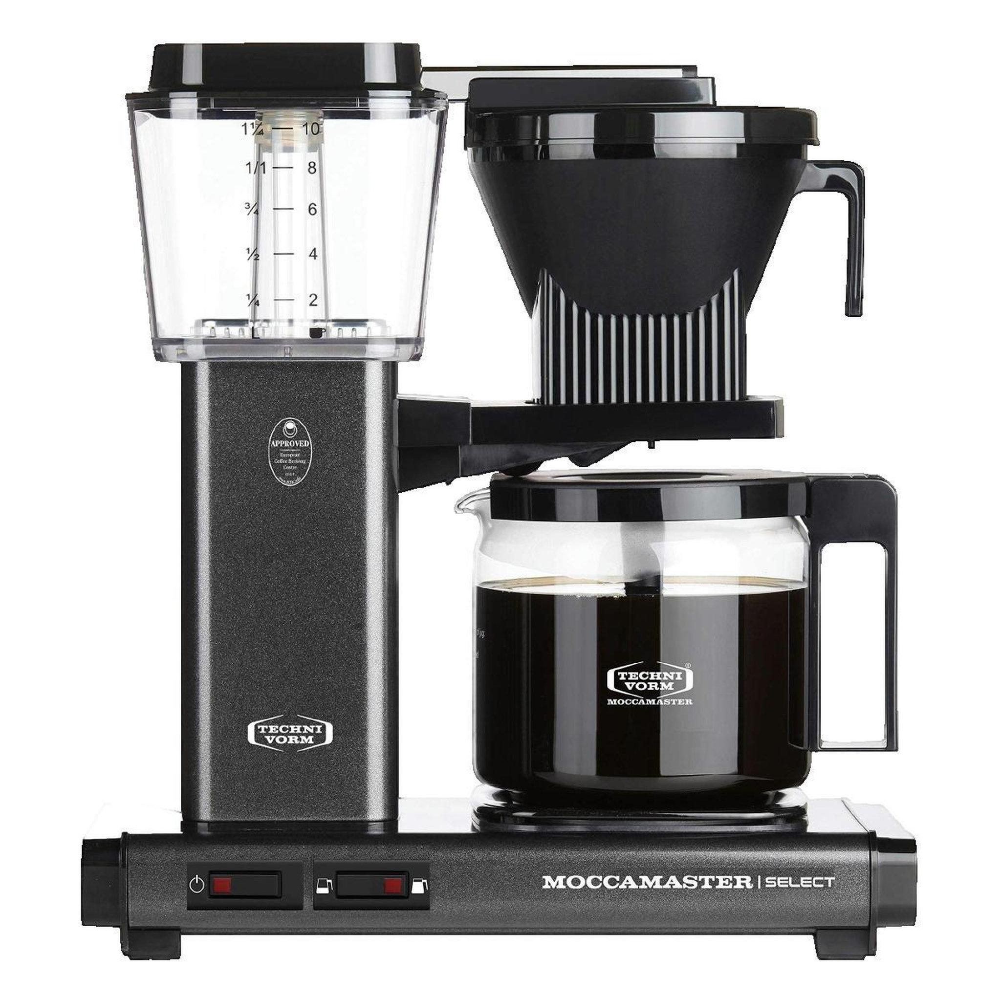 ASTER Cafetière Aster MoccamKBG 741 Select gris pierre