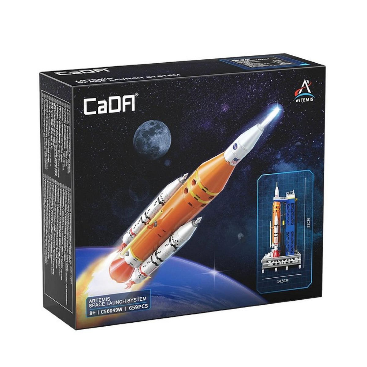 Jamara - Espace - NASA- Fusée Artemis SLS - 659pcs