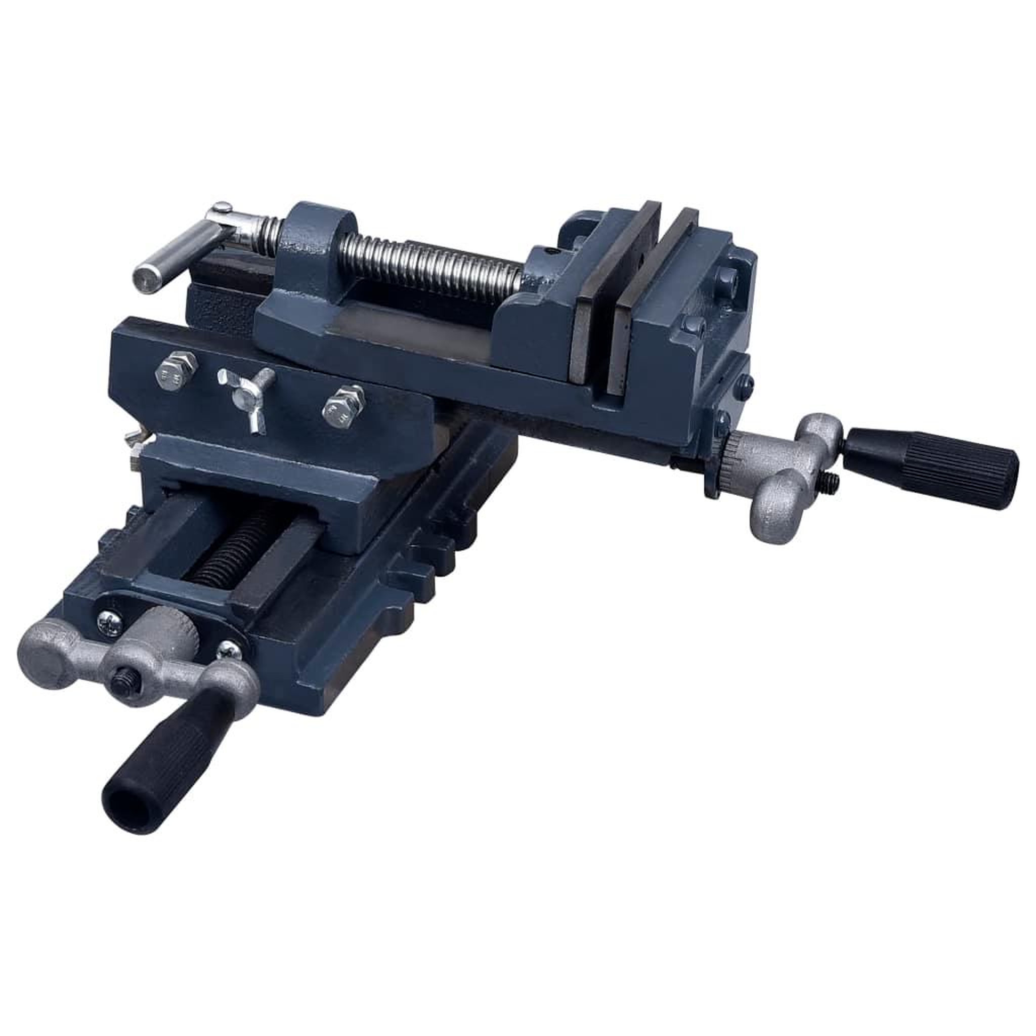 Voir la diapositive 5 : VIDAXL Etau de perceuse a pression manuelle 70 mm