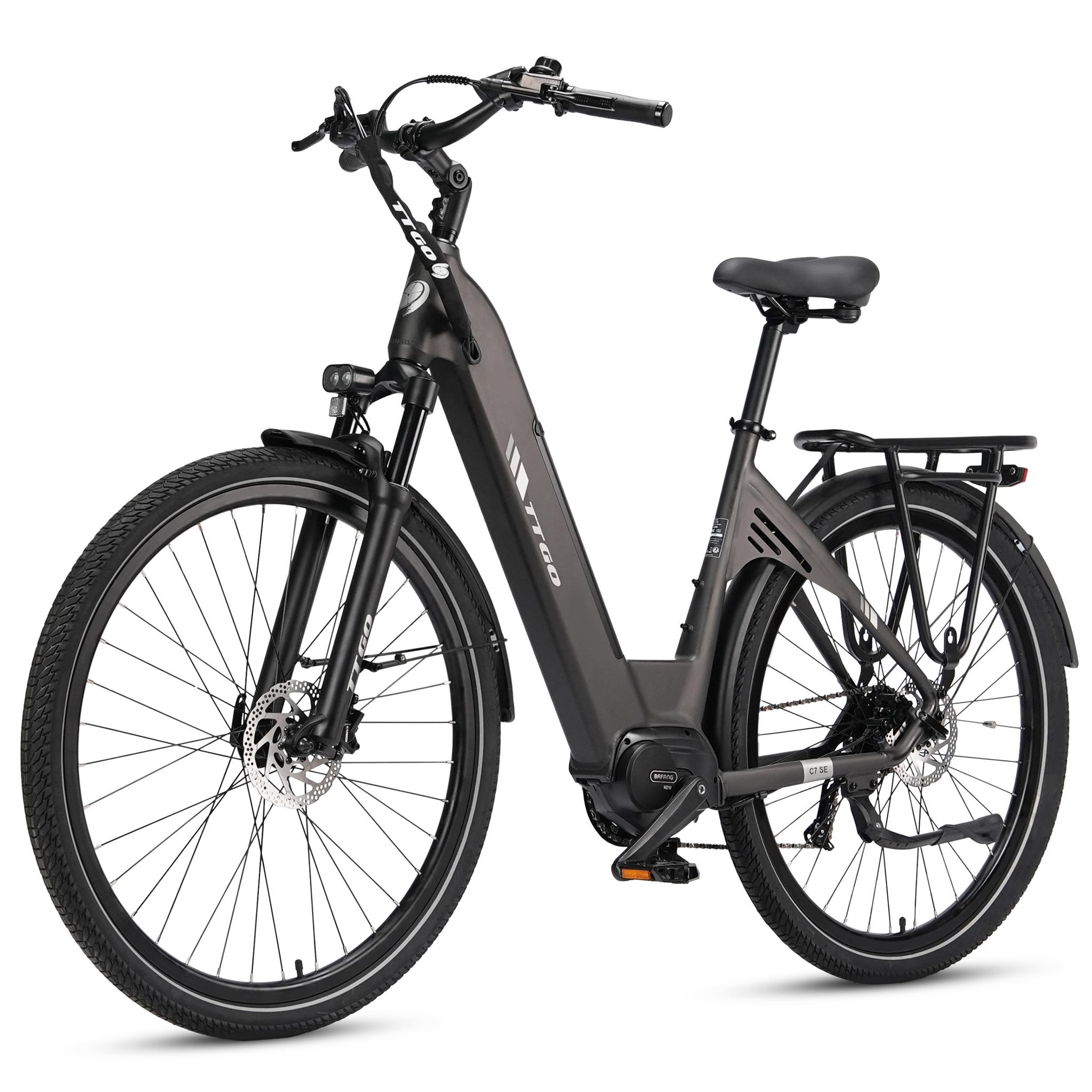 Voir la diapositive 2 : TTGO Vélo électrique TTGO C7 SE 28  à moteur central