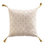 Voir la diapositive 1 : Paris Prix Coussin Déco Imprimé  Rafina  40x40cm Beige