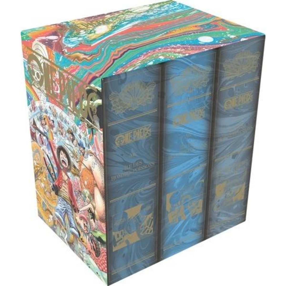 ONE PIECE TOMES 62 A 70 : ARC ILE DES HOMMES-POISSONS. COFFRET EN 9 VOLUMES, Oda Eiichirô