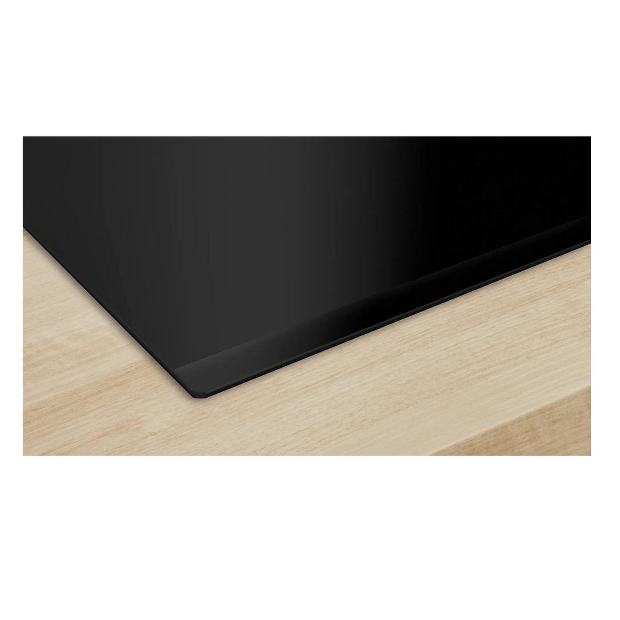 Voir la diapositive 3 : BOSCH Table de cuisson induction 80cm 4 feux 7400w noir - PXE831HC1E
