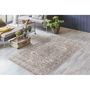 Voir la diapositive 5 : Paris Prix Tapis Tissé Motif Vintage Délavé  Percy  Beige