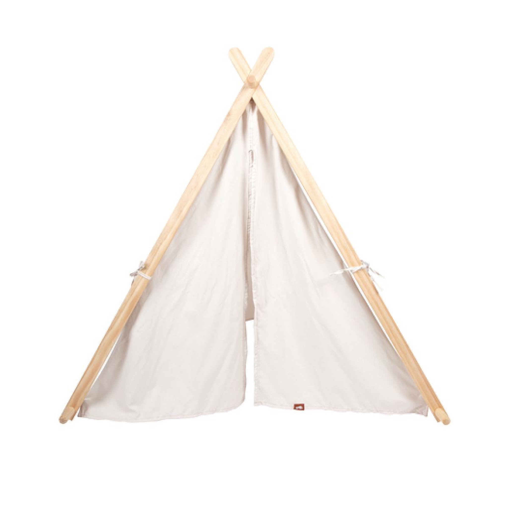 Voir la diapositive 4 : SMALLFOOT Tente de jeu d interieur pour enfants en bois et en tissu