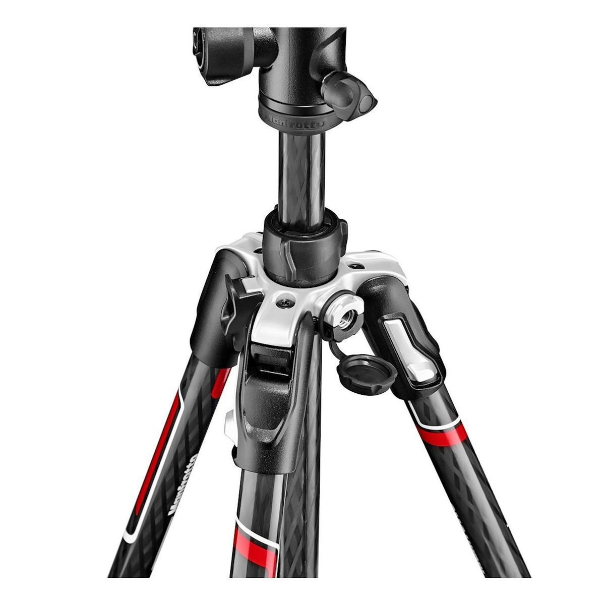 MANFROTTO Manfrotto MKBFRTC4-BH trépied Caméscope portable 3 pieds Noir, Argent