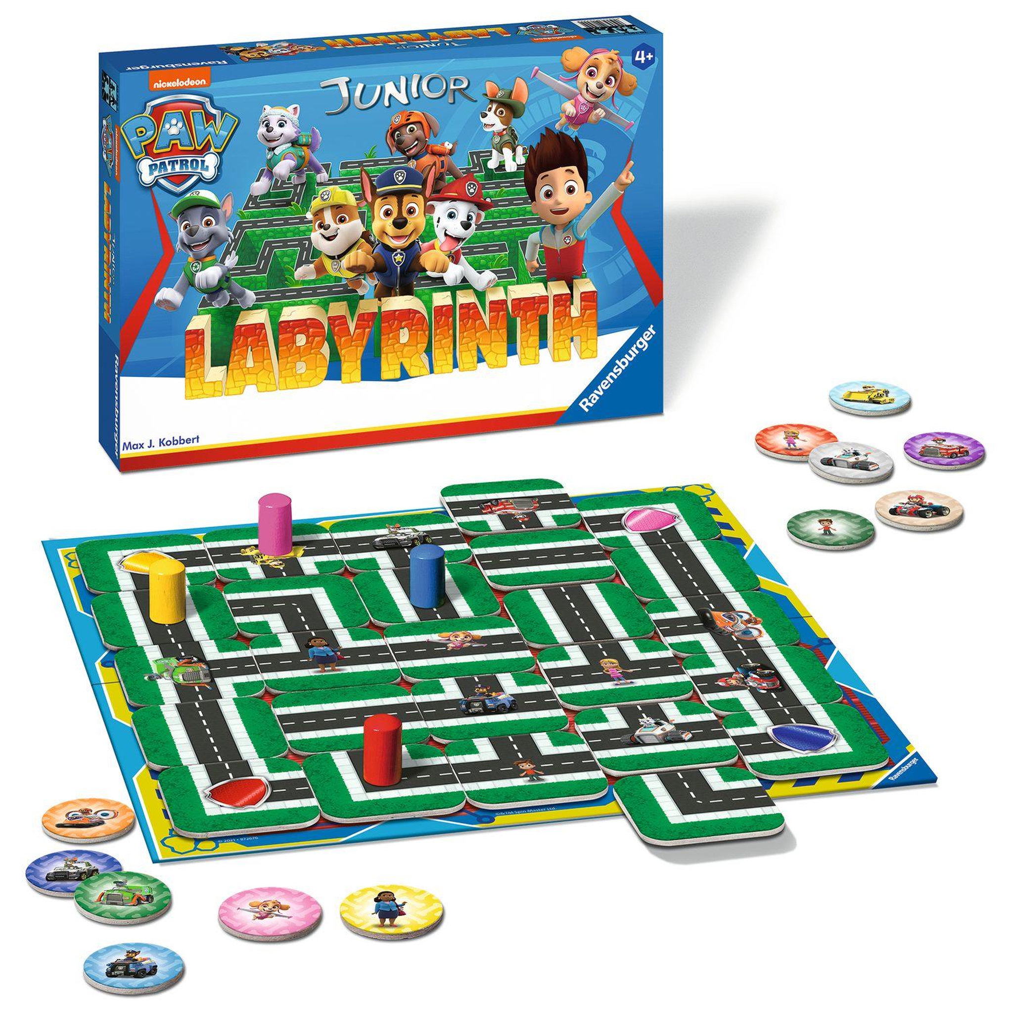 Voir la diapositive 3 : RAVENSBURGER Jeu Labyrinthe junior Pat Patrouille