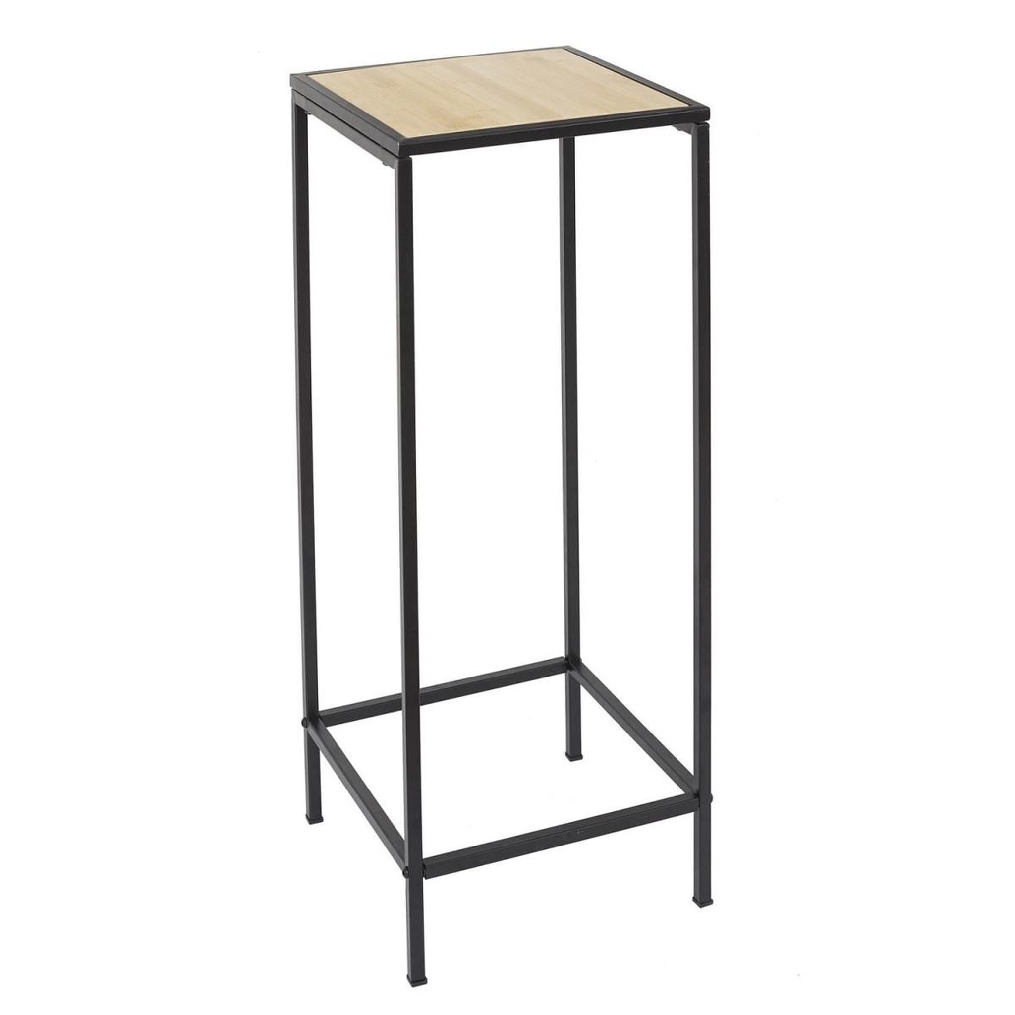 The Home Deco Factory Sellette design bambou  rosa  70cm noir & beige