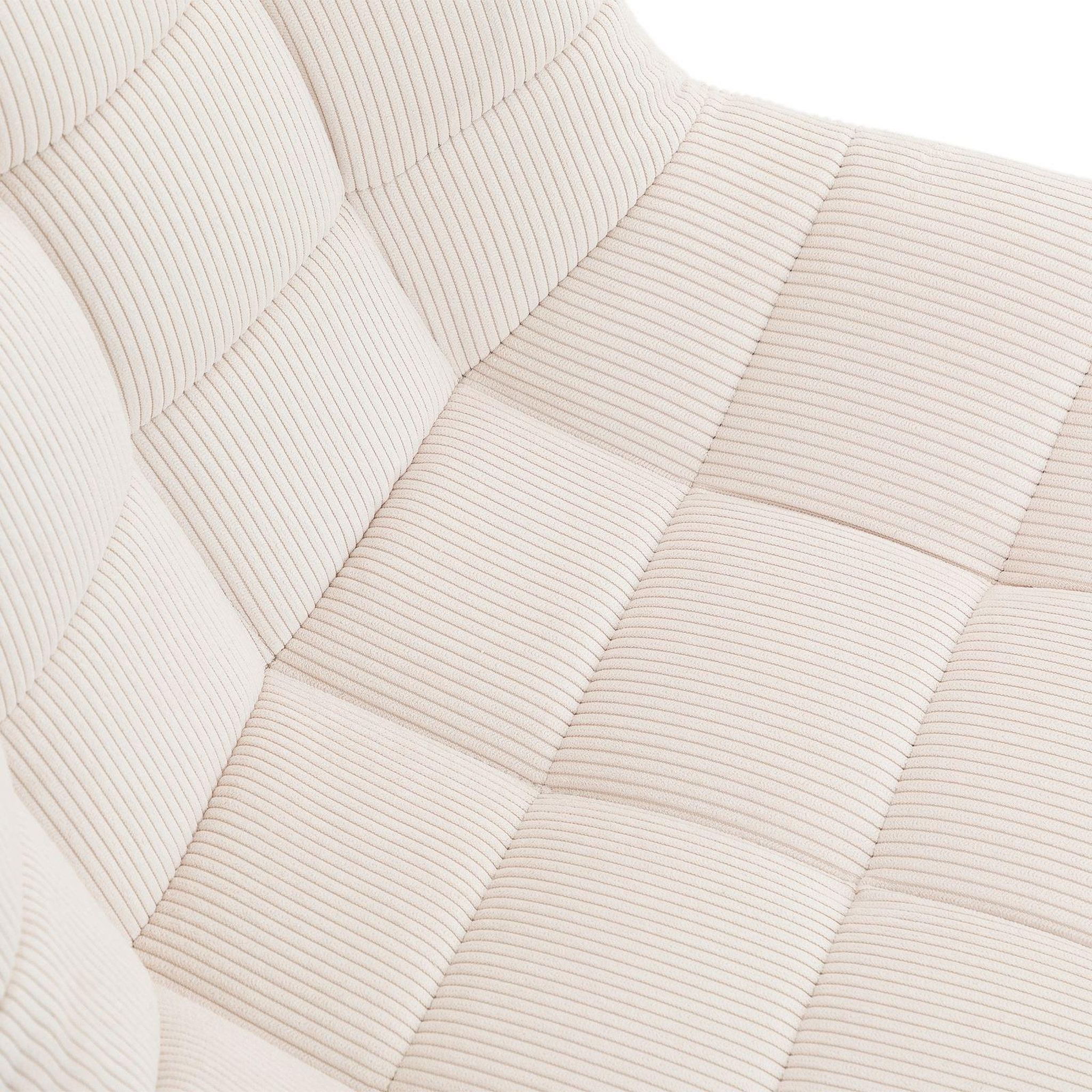 Voir la diapositive 5 : IDIMEX Chaise de bureau vasilo en velours côtelé