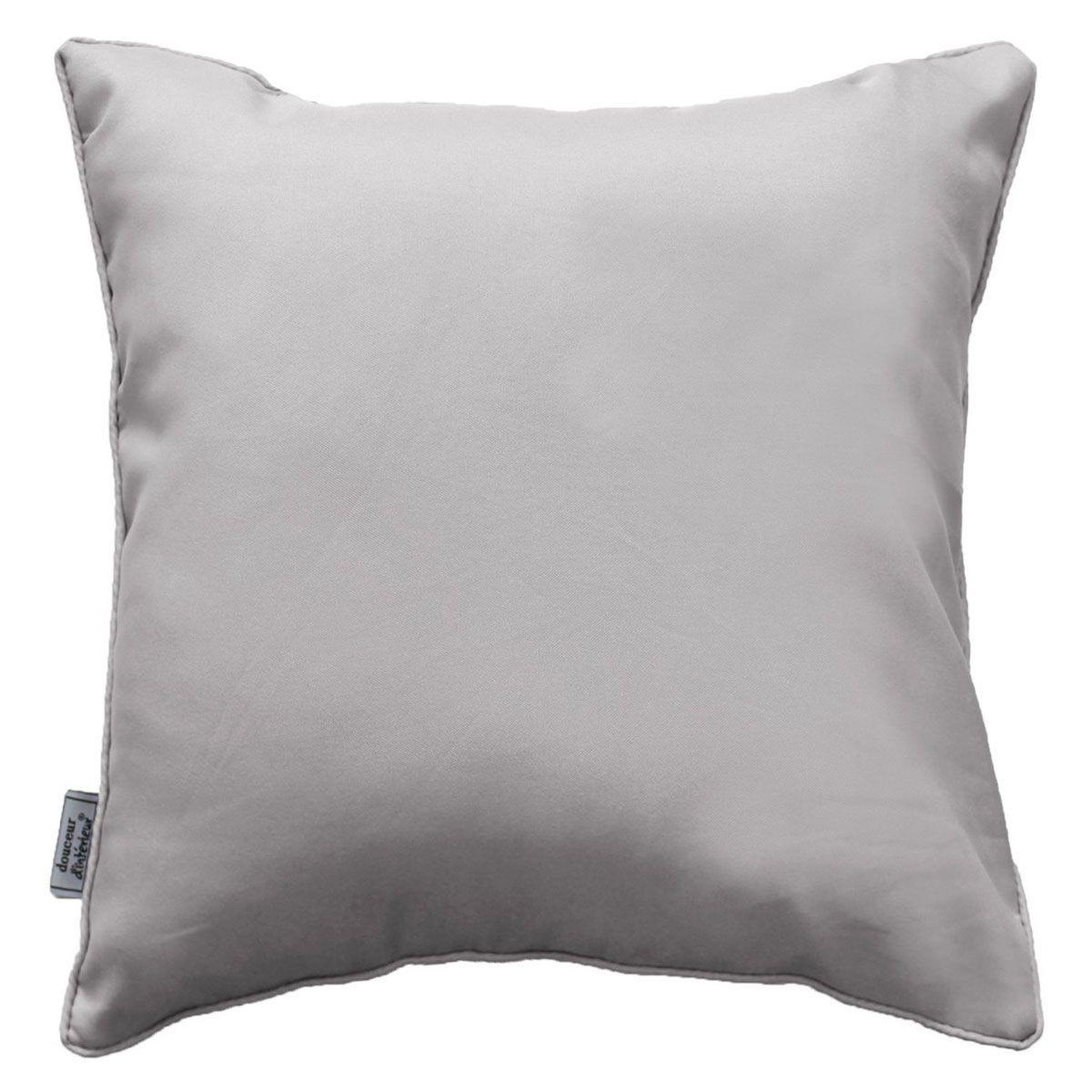 Douceur d'Intérieur Coussin déco  essentiel  40x40cm gris