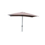Voir la diapositive 1 : CONCEPT USINE Parasol droit rectangulaire 3 x 2 m chocolat SPEZIA