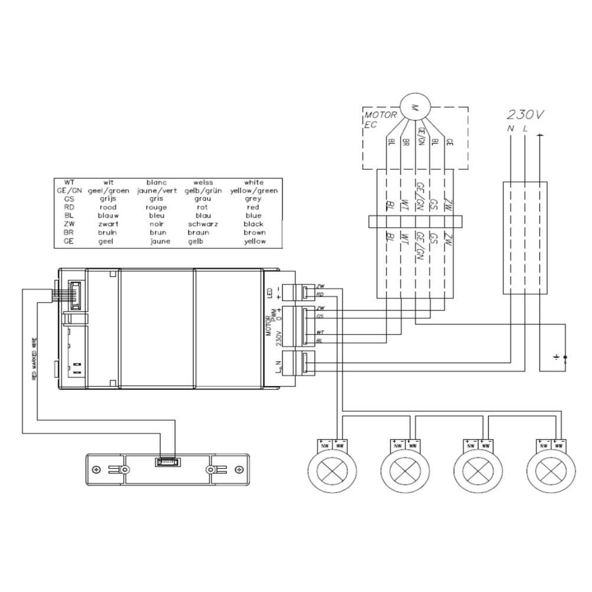 Novy Groupe filtrant 120cm 693m3/h inox - 6840