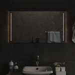 VIDAXL Miroir de salle de bain a LED 90x50 cm