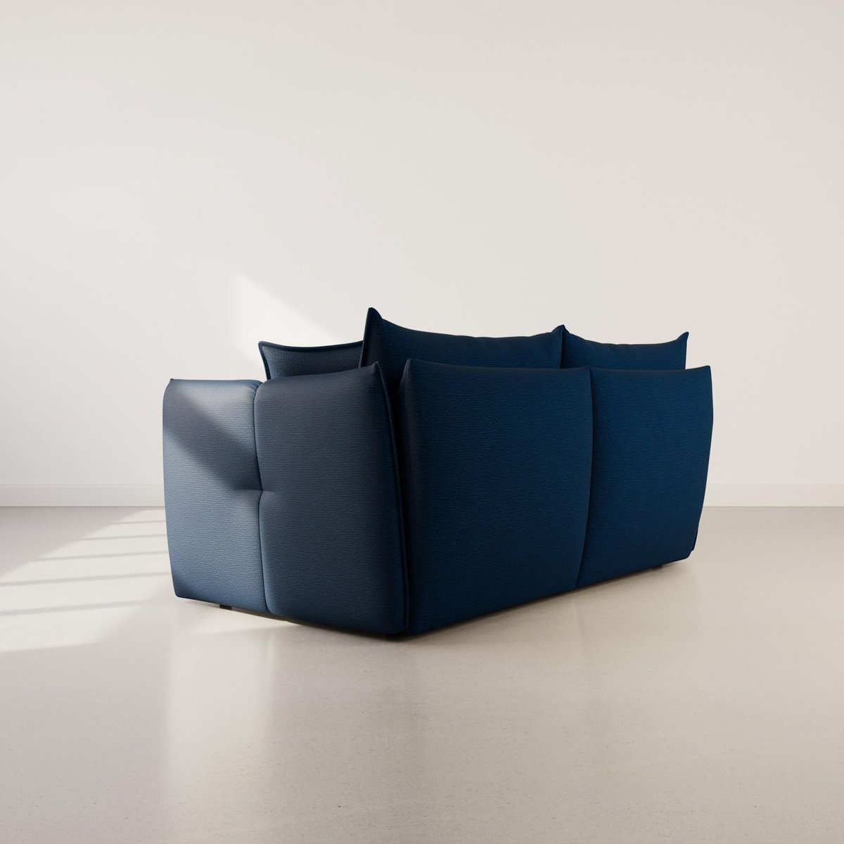 LISA DESIGN Cassiopee - canapé d'angle gauche 4 places en tissu texturé