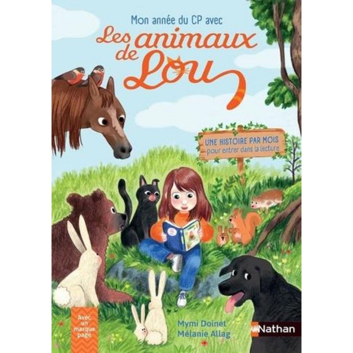 MON ANNEE DE CP AVEC LES ANIMAUX DE LOU. AVEC UN MARQUE PAGE, Doinet Mymi
