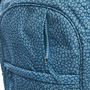 Voir la diapositive 4 : YOUNG'S ATTITUDE Sac à dos bleu avec compartiment pour ordinateur motif léopard