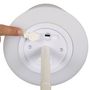 Voir la diapositive 2 : Paris Prix Lampe à Poser Extérieur  Rechargeable  40cm Blanc