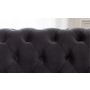 Voir la diapositive 4 : LISA DESIGN William - canapé chesterfield d'angle réversible - 5 places - en velours