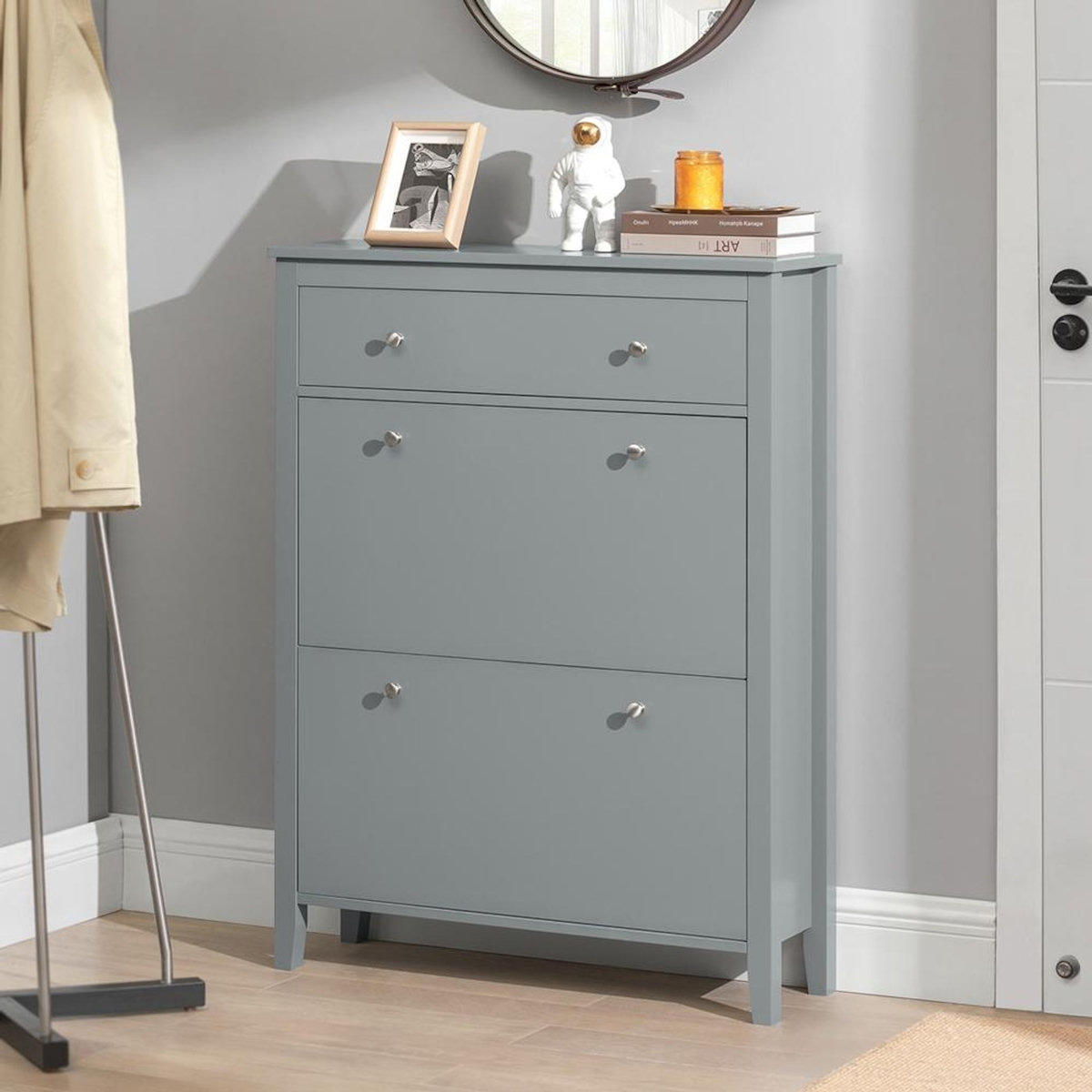 SOBUY SoBuy - Meuble À Chaussures 3 portes - Moderne - FSR89