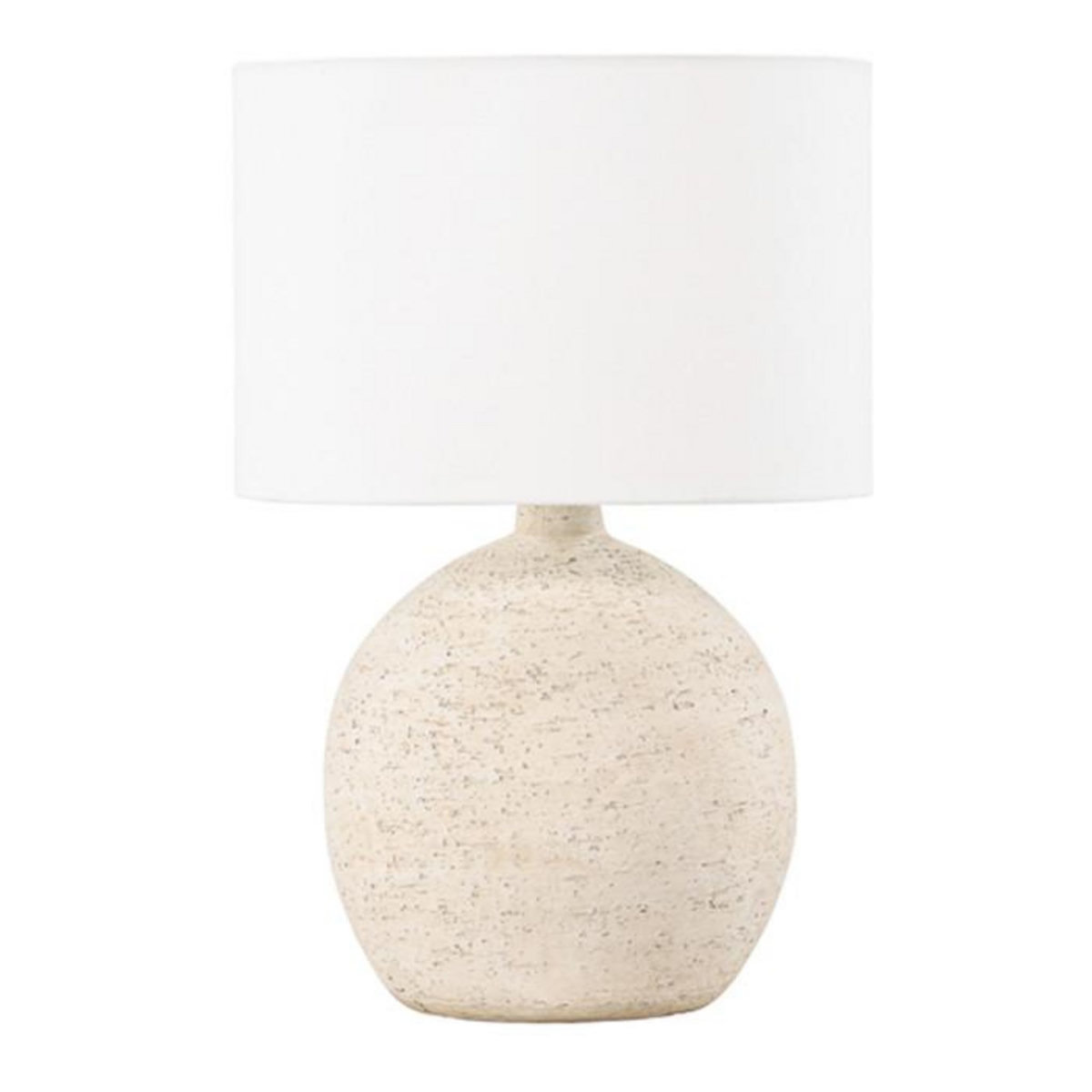 Paris Prix Lampe à Poser en Terre Cuite  Tjorn  60cm Blanc