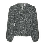 Vero Moda Blouse Verte Fille Vero Moda Banny. Coloris disponibles : Vert