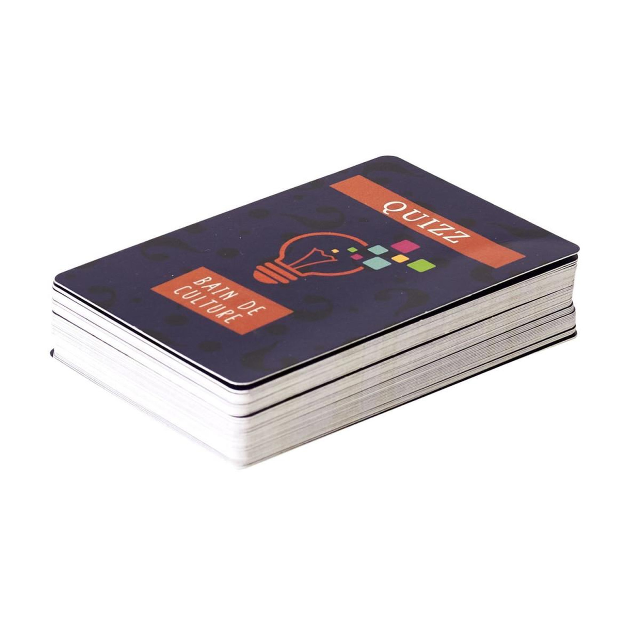 Voir la diapositive 5 : The Home Deco Factory Coffret bougie parfumée & cartes  quizz  7cm ambre
