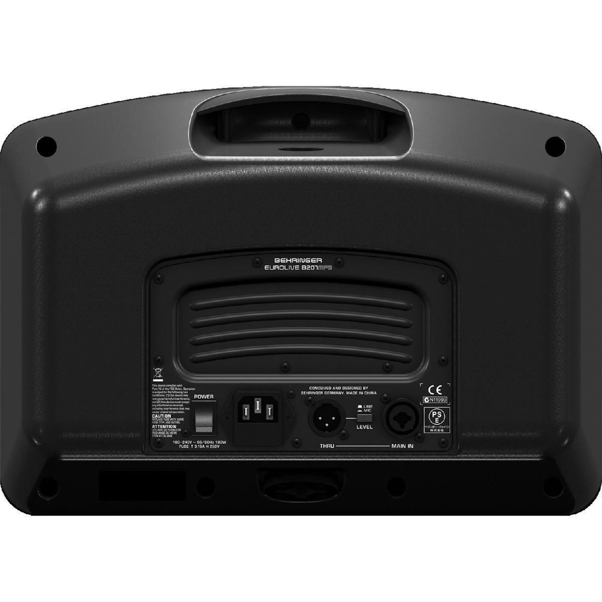 BEEPER Enceinte active portable Behringer B207MP3 avec lecteur MP3 intégré