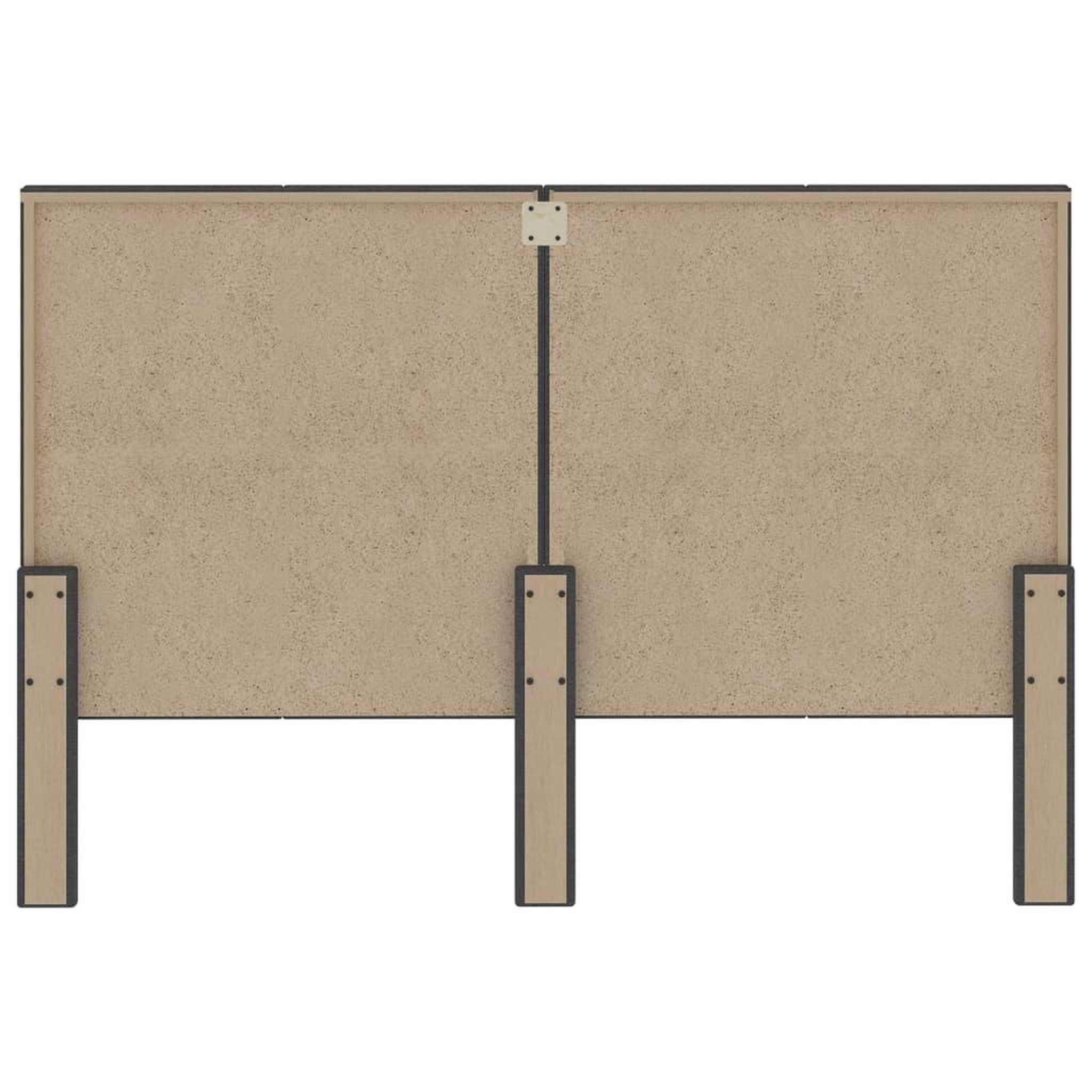 Voir la diapositive 5 : VIDAXL Tete de lit Gris fonce Tissu 180x200 cm