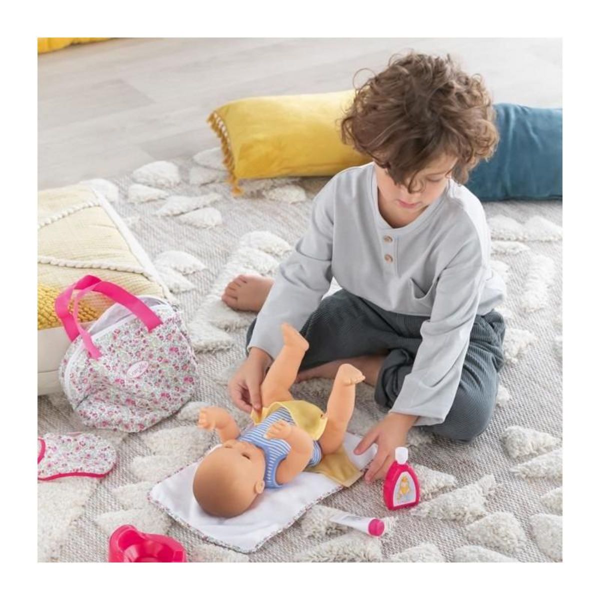 Corolle Coffret Accessoires à Langer pour poupon 36 et 42 cm