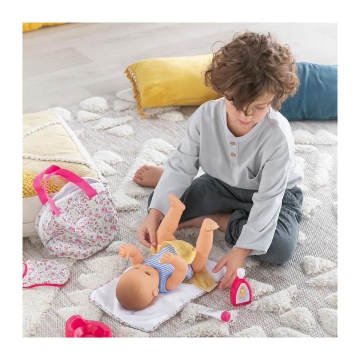 Corolle Coffret Accessoires à Langer pour poupon 36 et 42 cm