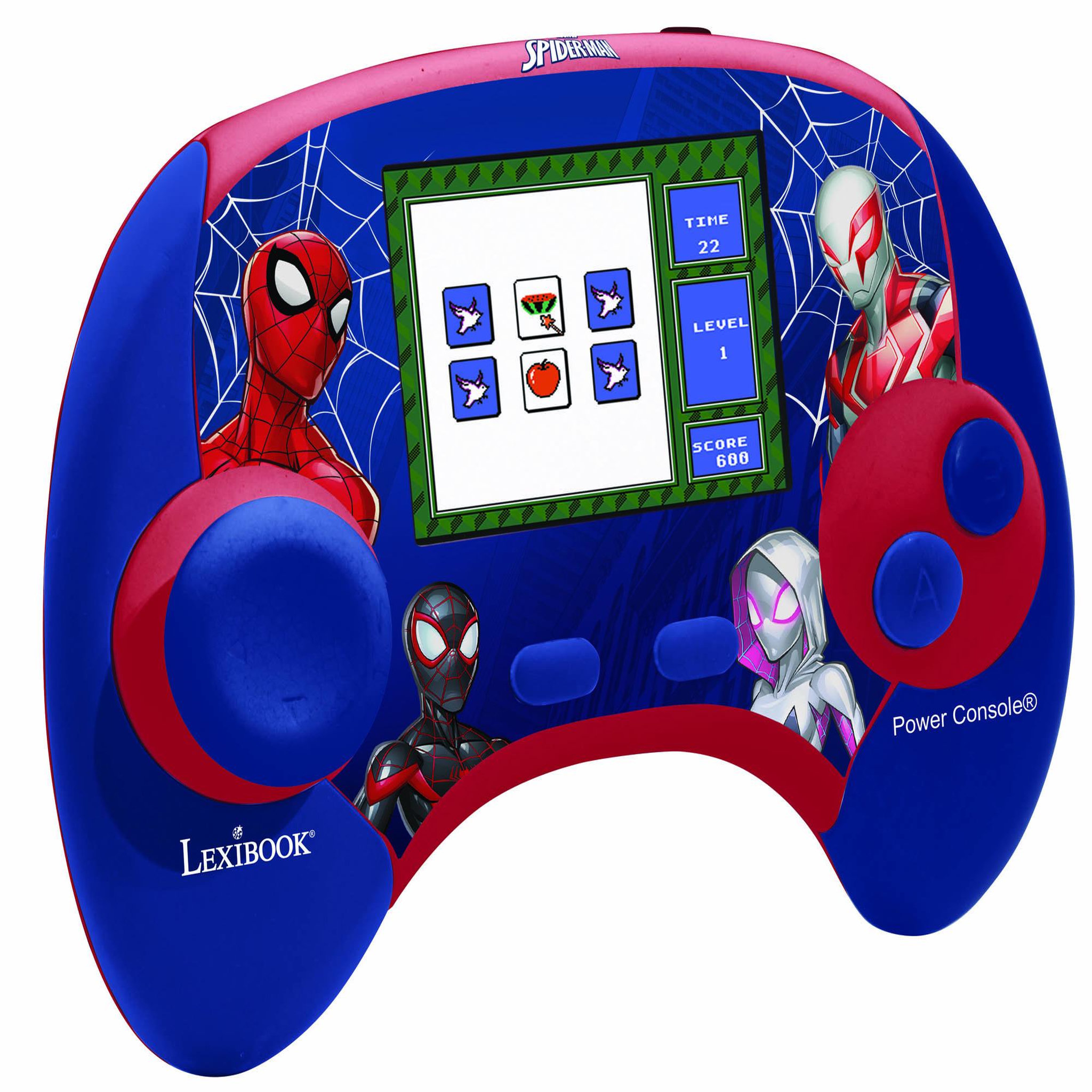 Voir la diapositive 3 : Lexibook Console de jeux Bilingue Spiderman (FR/EN)