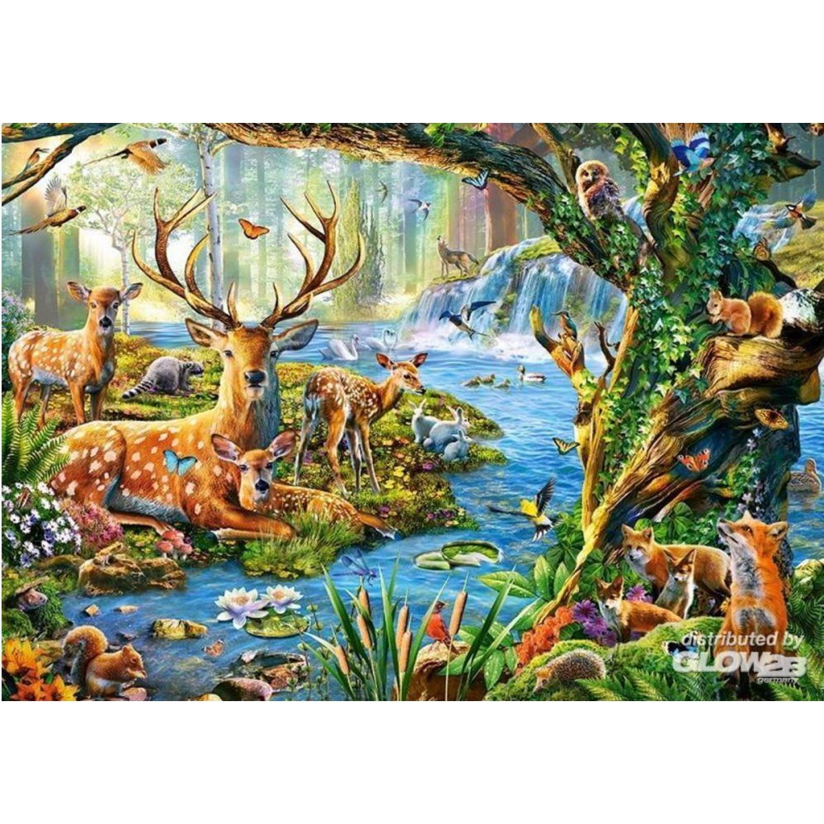 Castorland Puzzle 500 pièces : La vie de la forêt