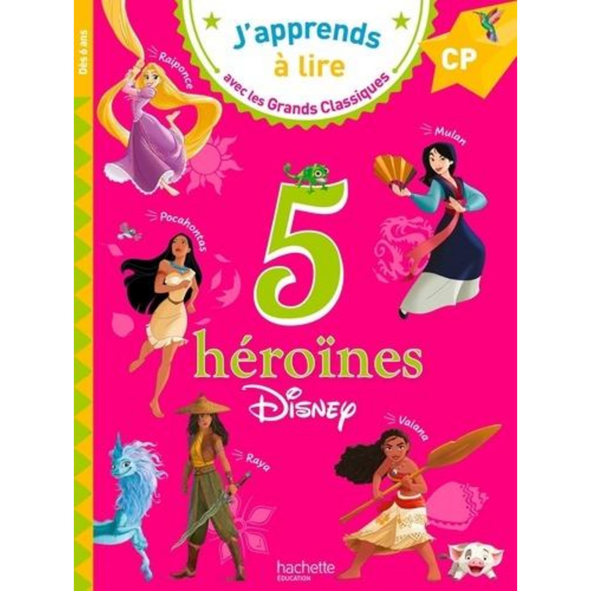 5 HEROINES DISNEY. CP, Disney