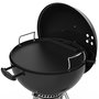 Voir la diapositive 2 : Weber Plancha pour barbecue à charbon 57 cm