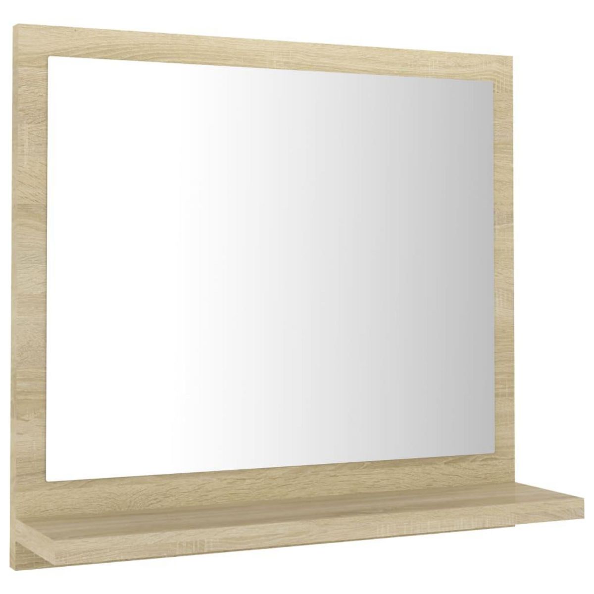 VIDAXL Miroir salle de bain chene sonoma 40x10,5x37cm Bois ingenierie