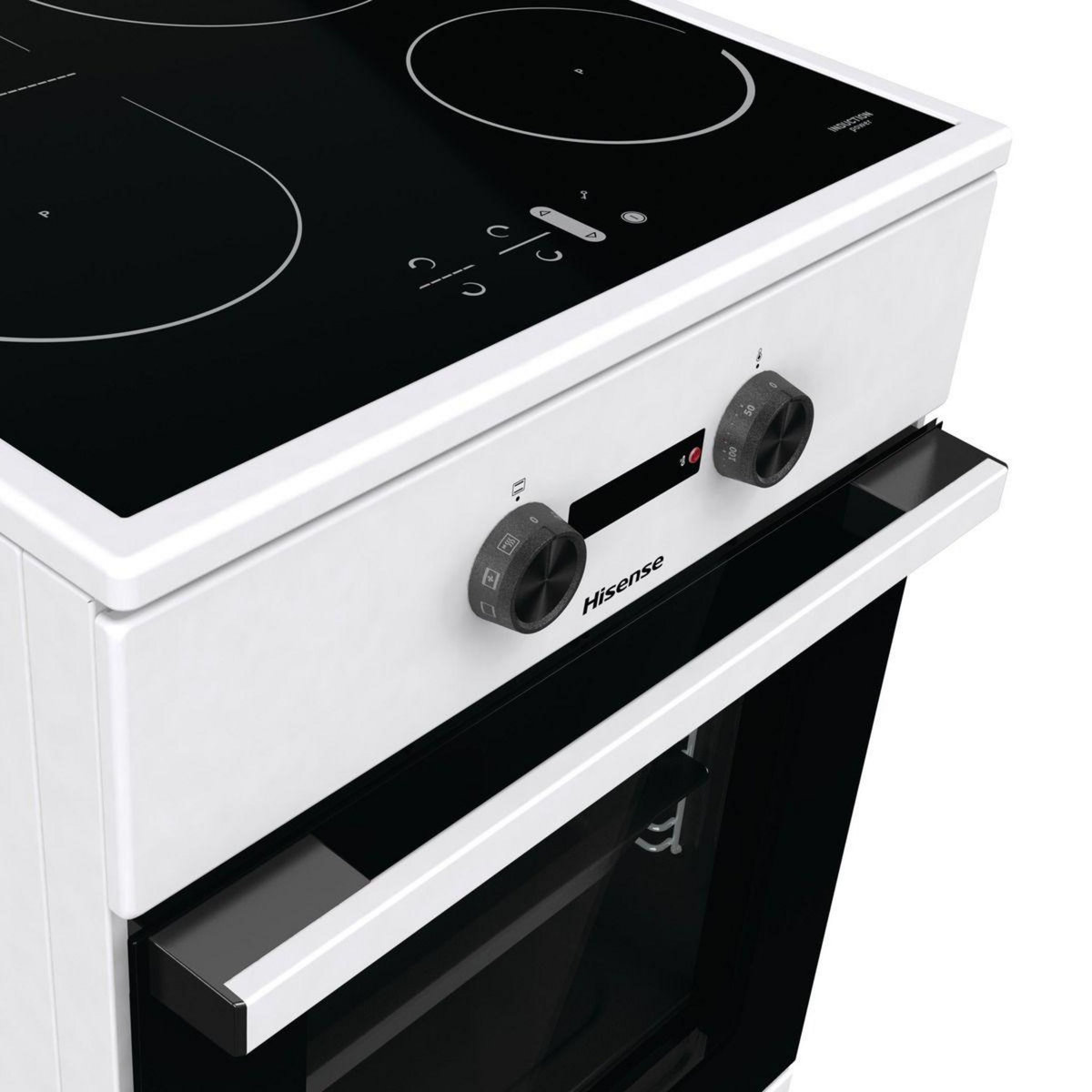 Hisense Cuisinière induction HEIT5A40WG