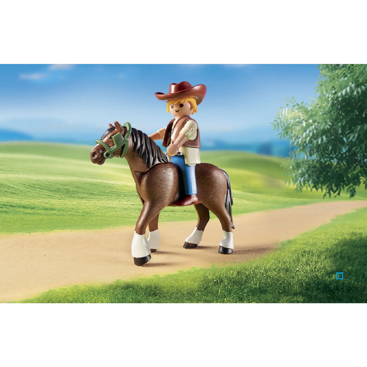 PLAYMOBIL 6932 - Country - Calèche avec attelage 
