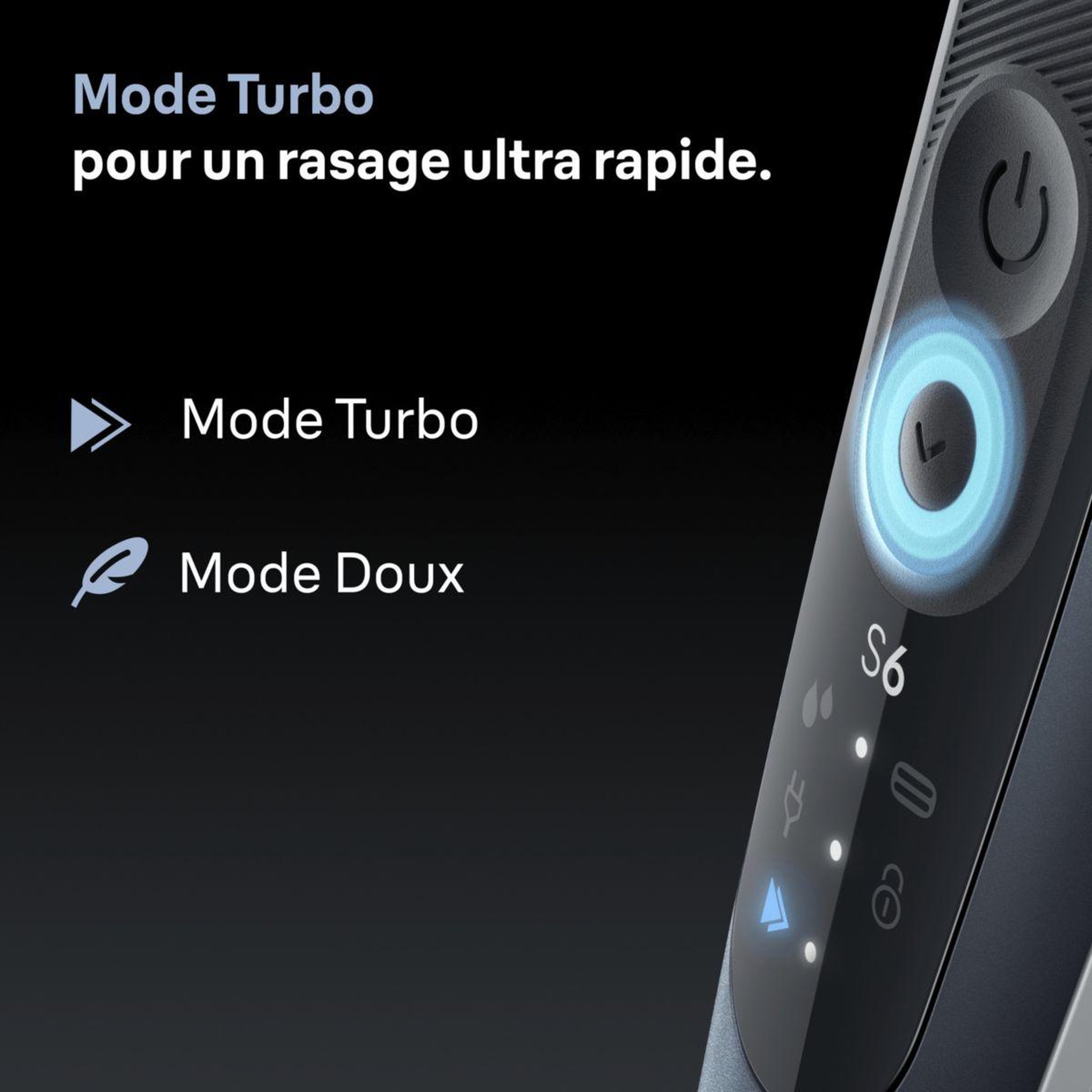 Voir la diapositive 4 : BRAUN Rasoir électrique series 6 62-g1650s