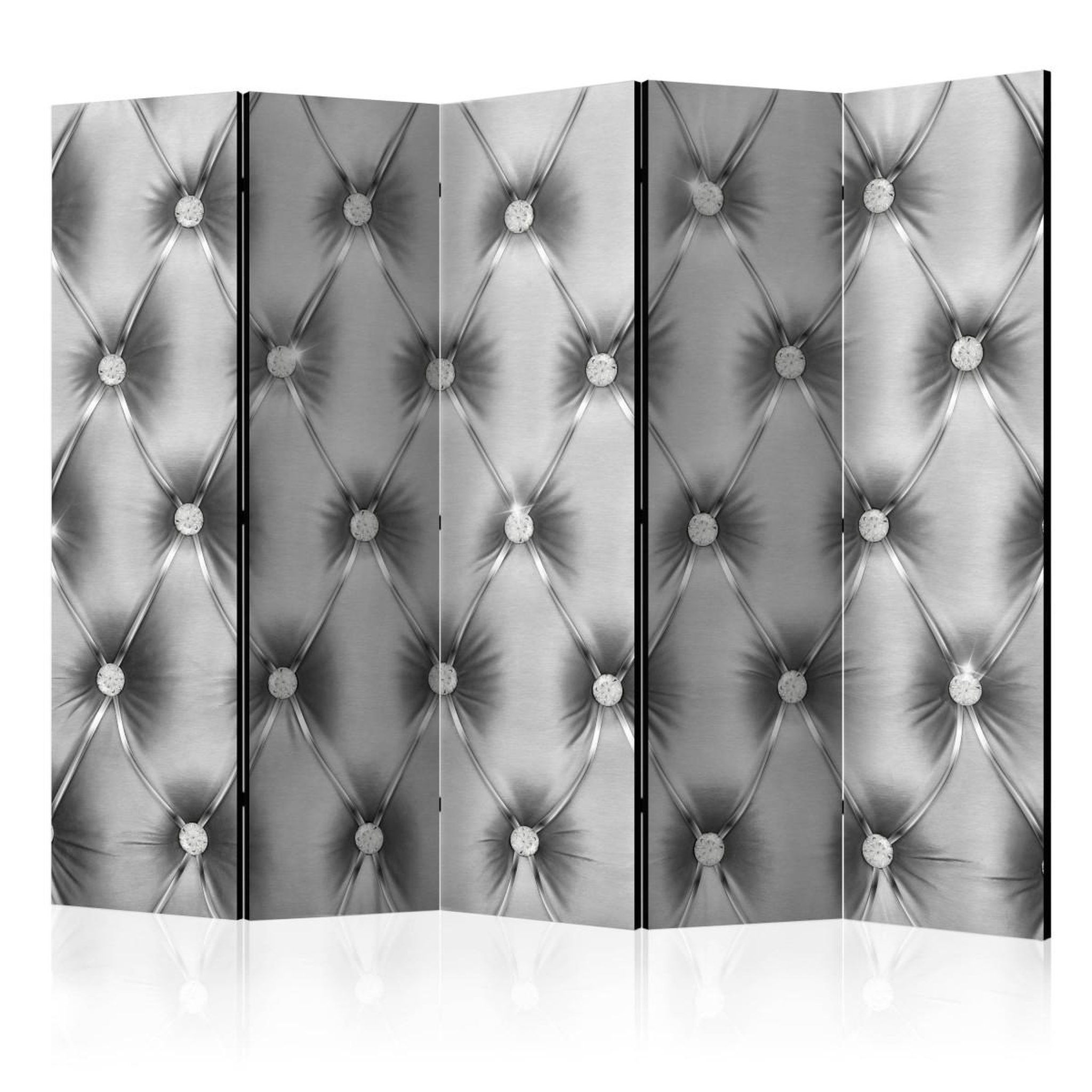 Paris Prix Paravent 5 volets  silver luxury  172x225cm