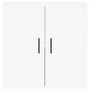 Voir la diapositive 5 : VIDAXL Armoire murale blanc 60x31x60 cm bois d ingénierie