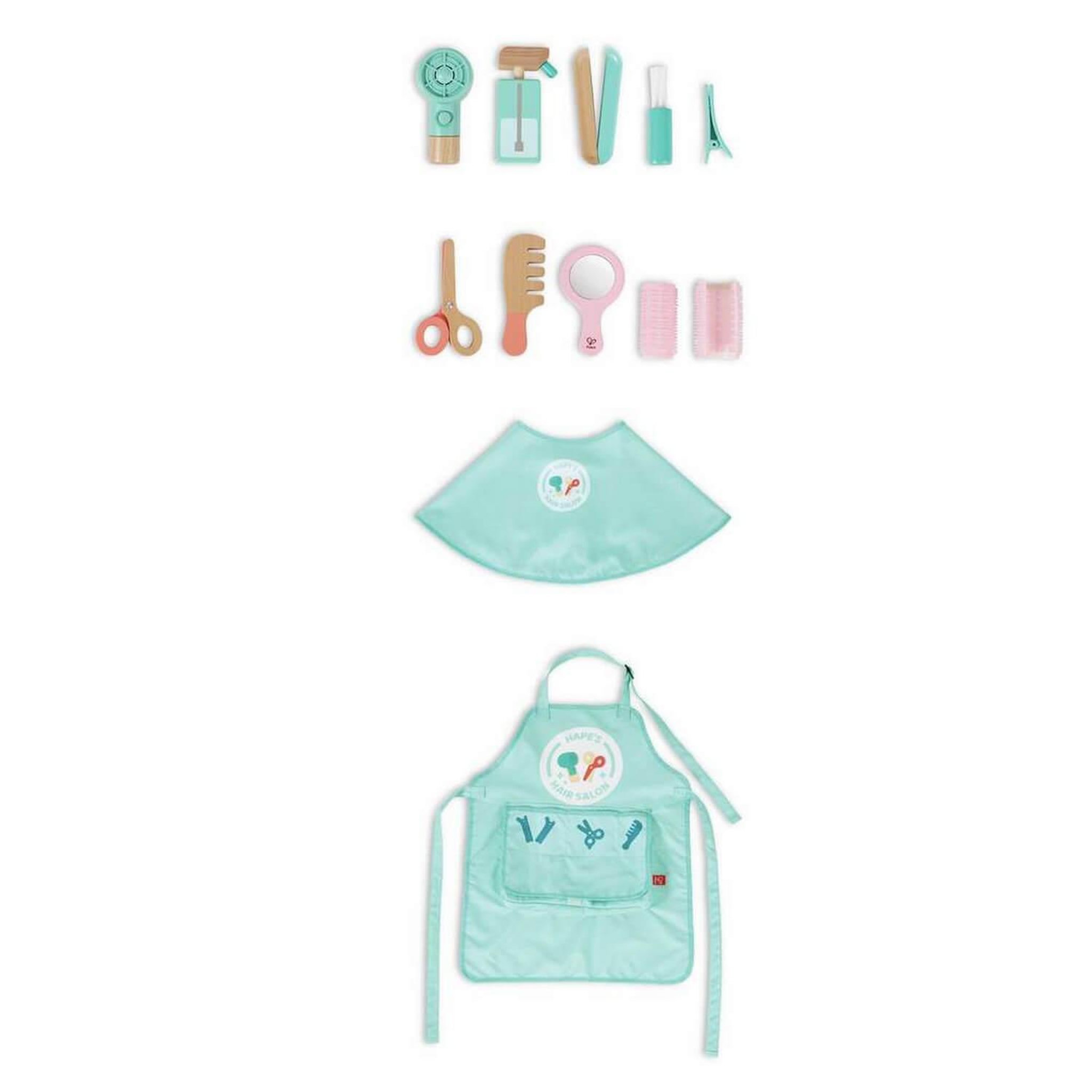Voir la diapositive 2 : Hape Kit du petit coiffeur en bois
