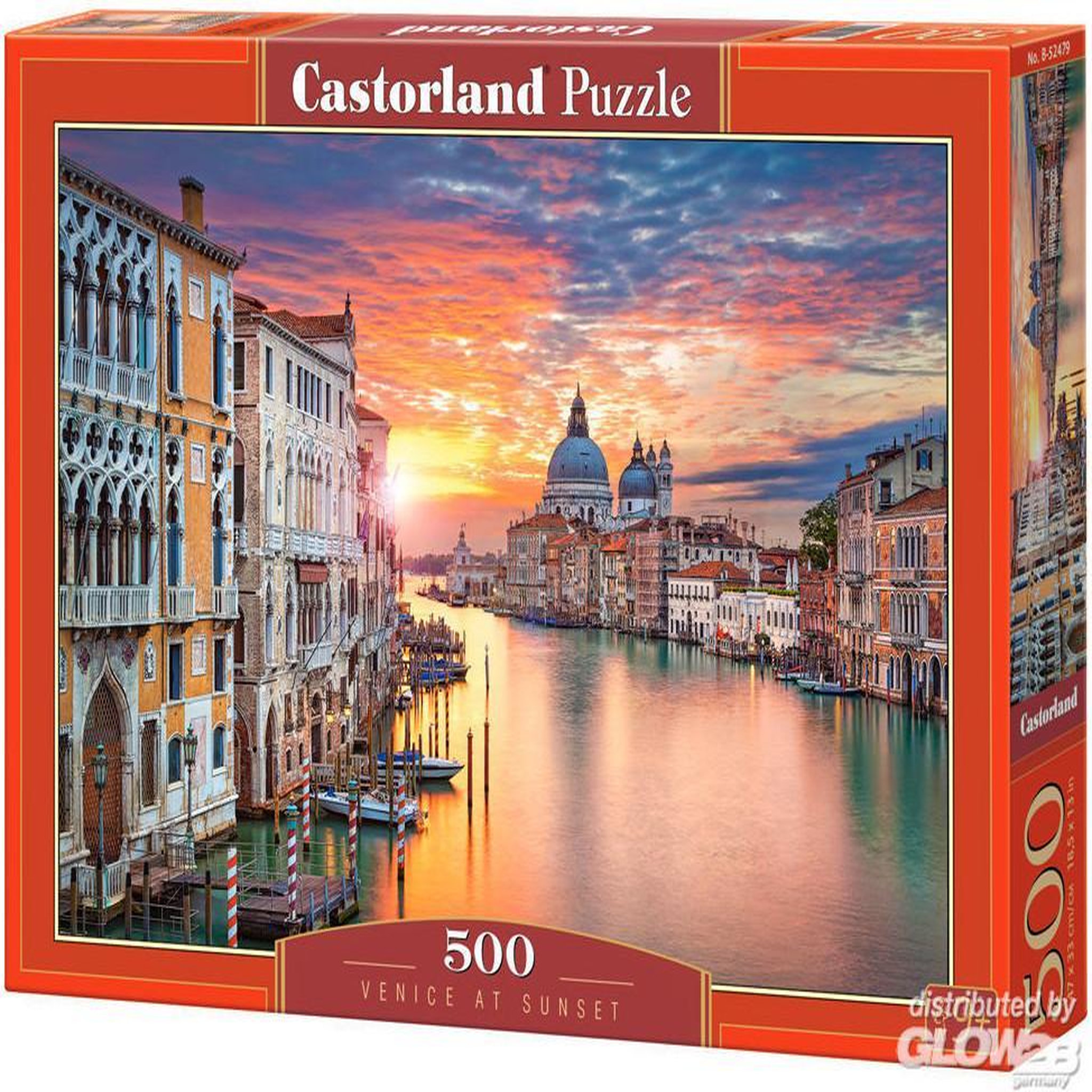 Voir la diapositive 3 : Castorland Puzzle 500 pièces : Venise au crépuscule