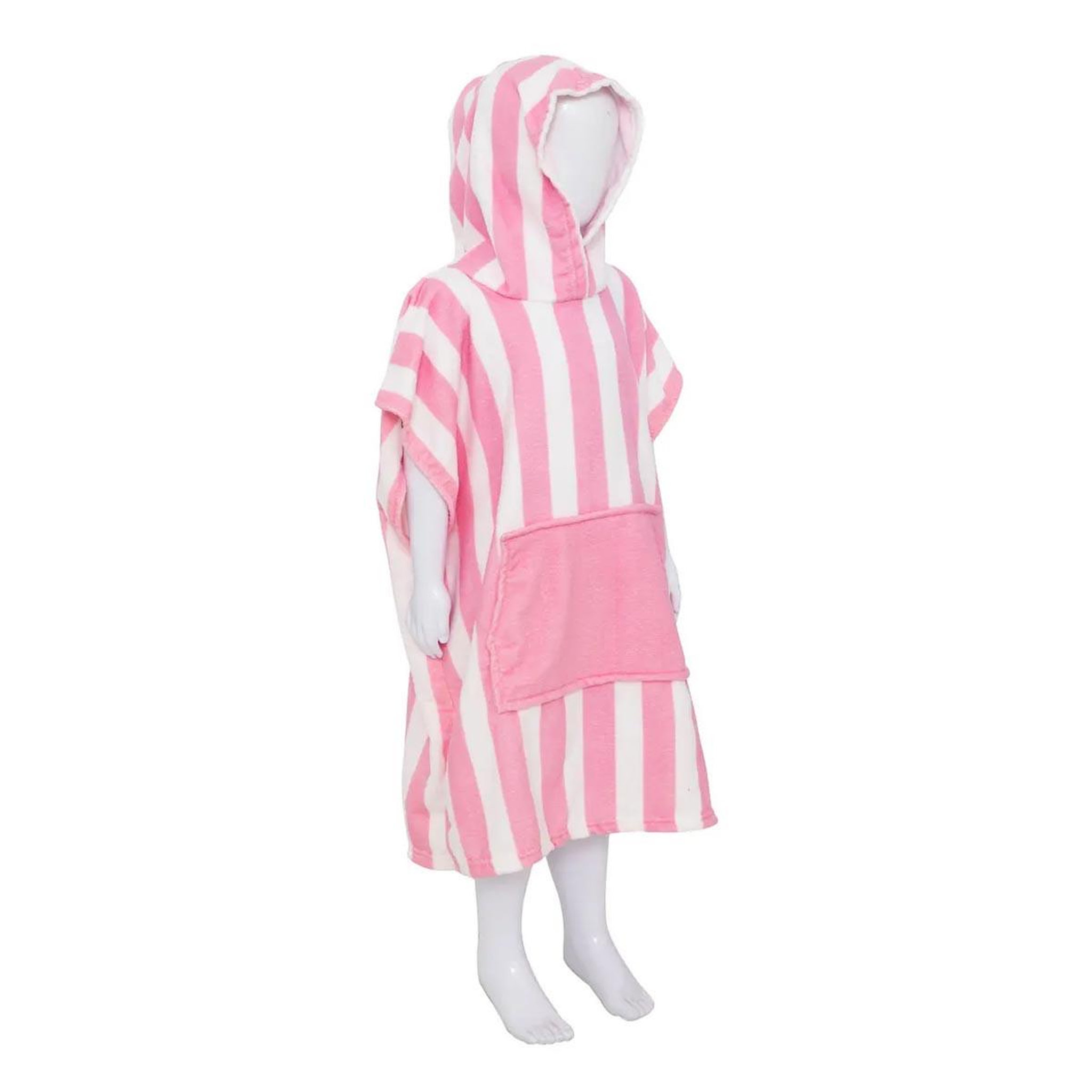 Atmosphera Kids Poncho de plage enfant  wili  55x70cm rose