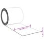 Voir la diapositive 6 : VIDAXL Rideau de porte transparent 200 mmx1,6 mm 10 m PVC