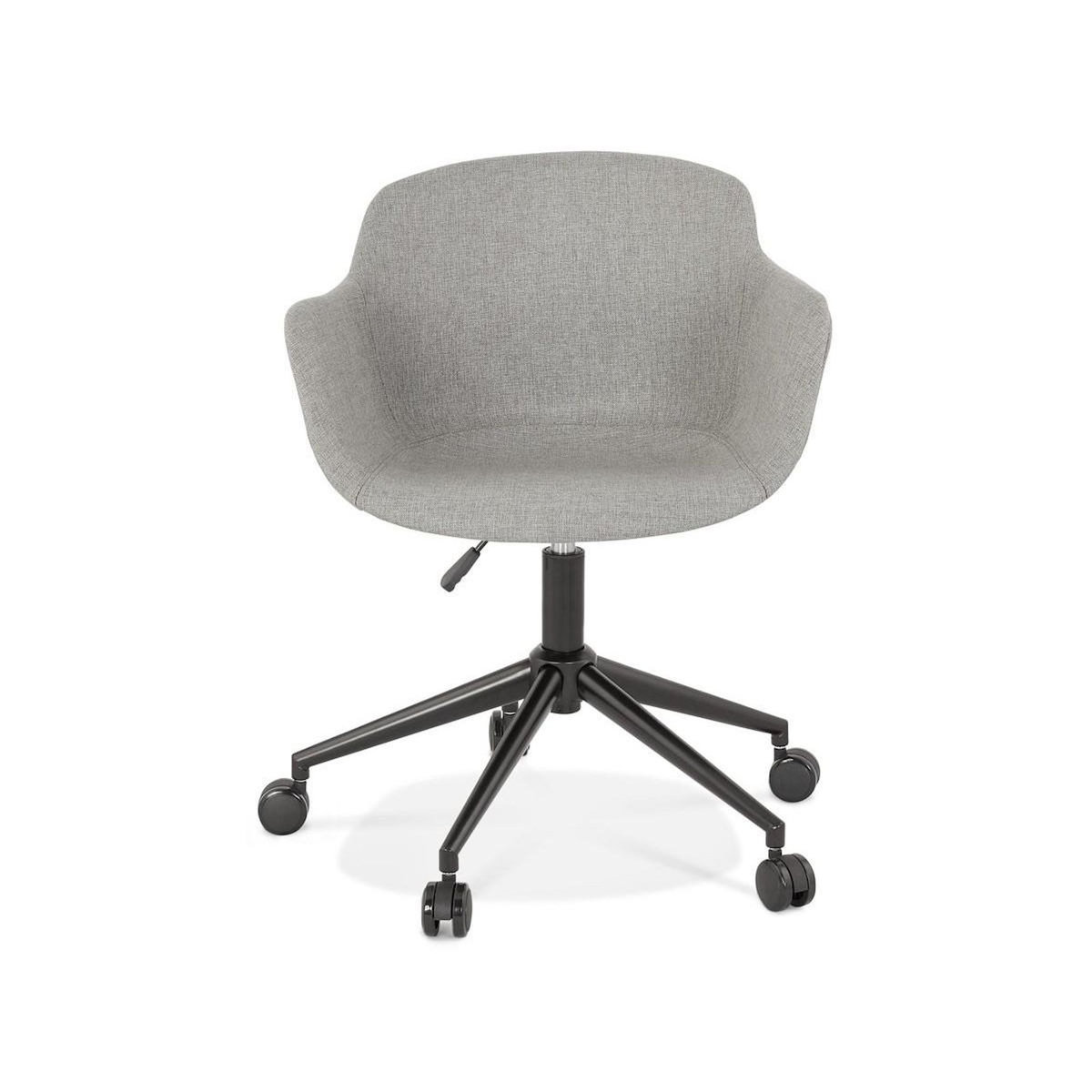 Paris Prix Chaise de Bureau Design  Alma  80cm Gris