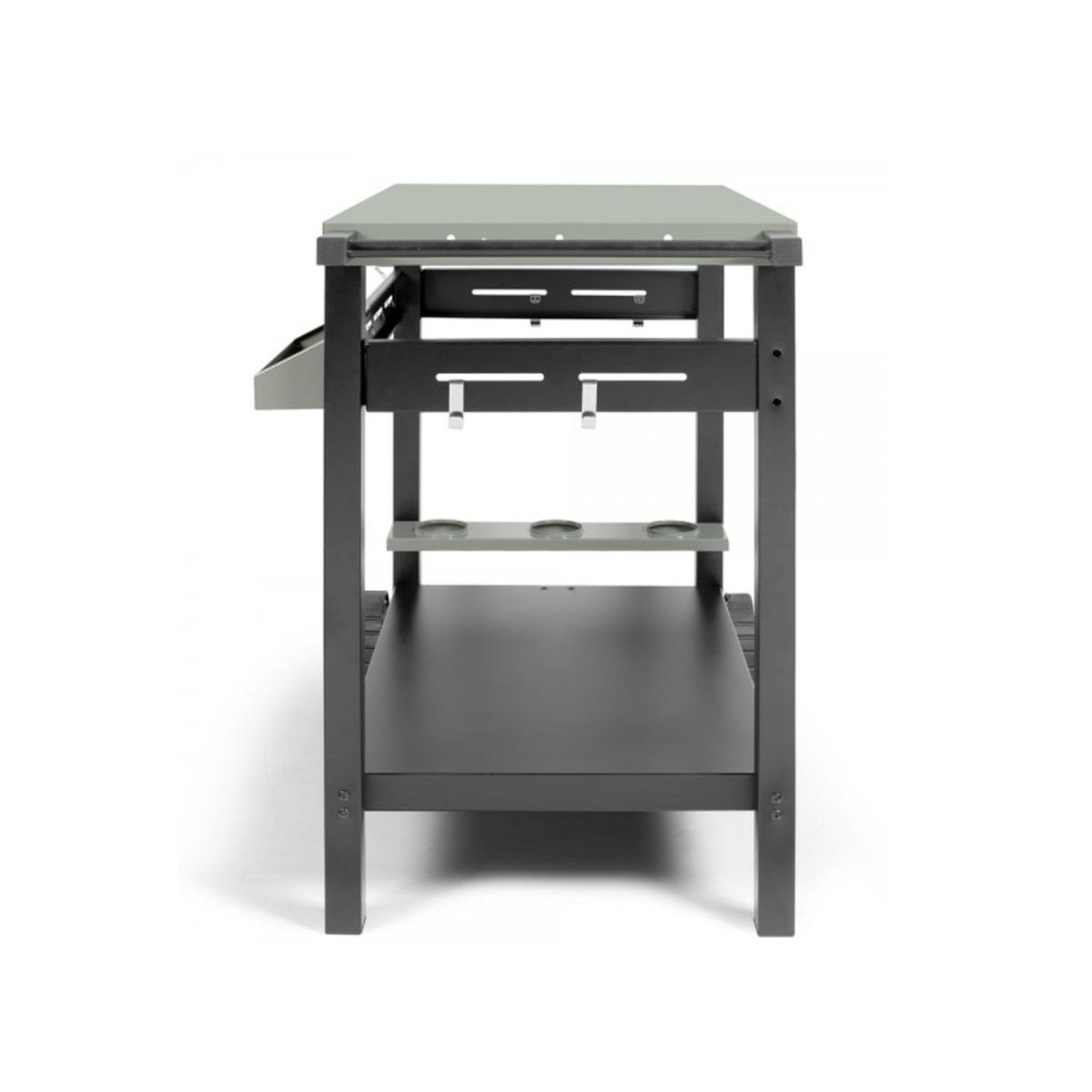 Voir la diapositive 4 : LIVOO Desserte kaki 100.5x63x81cm - gs167v