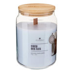 ATMOSPHERA Bougie Parfumée en Verre  Vicky  435g Coco Des Îles