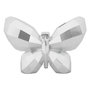 Voir la diapositive 2 : Paris Prix Vase Design en Résine  Butterfly  22cm Argent